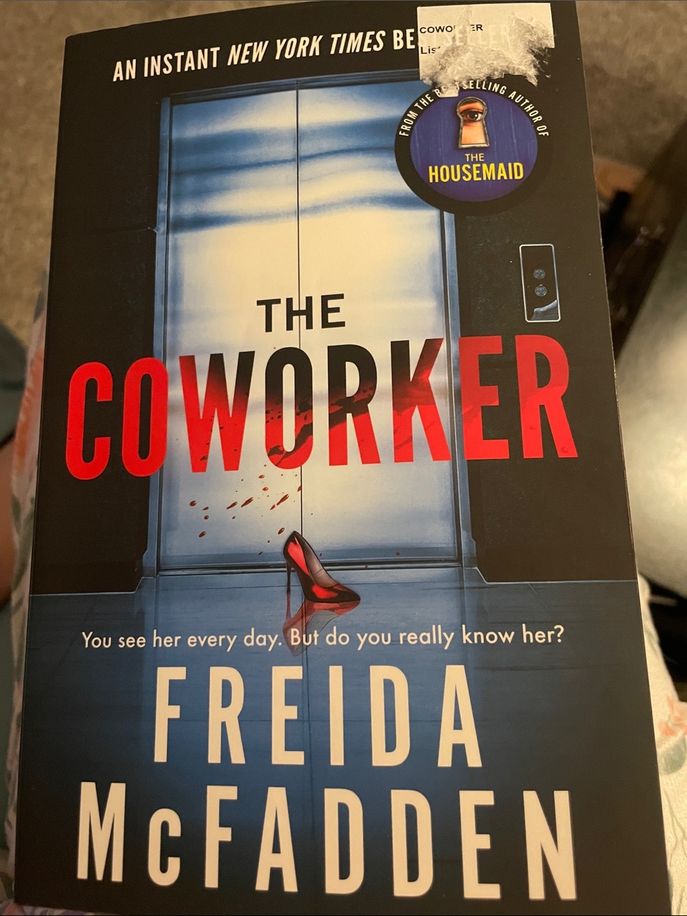 The Coworker by Freida McFadden - Paperback Thriller